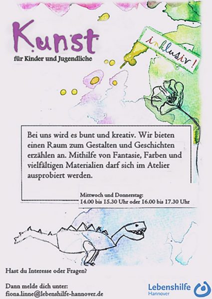 Kunst für Kinder und Jugendliche