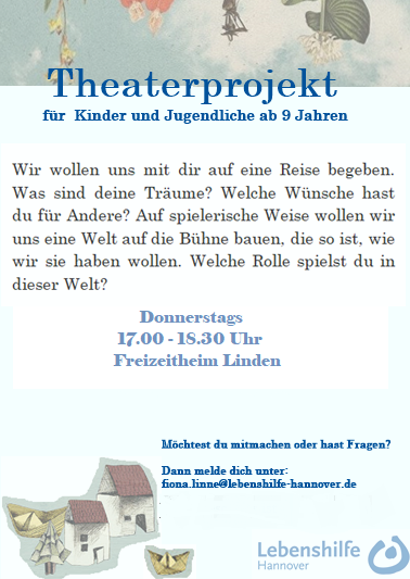 Theaterprojekt für Kinder und Jugendliche