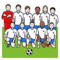 Fussball-Mannschaft